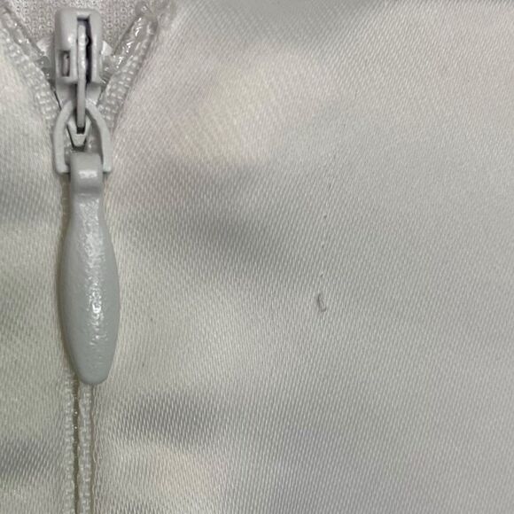 Lulus Sensational Promise Maxi Dress Womens S White Satin Mermaid Wedding NWT - Picture 6 of 10